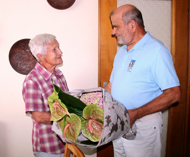 90 let Marije Veble planinci