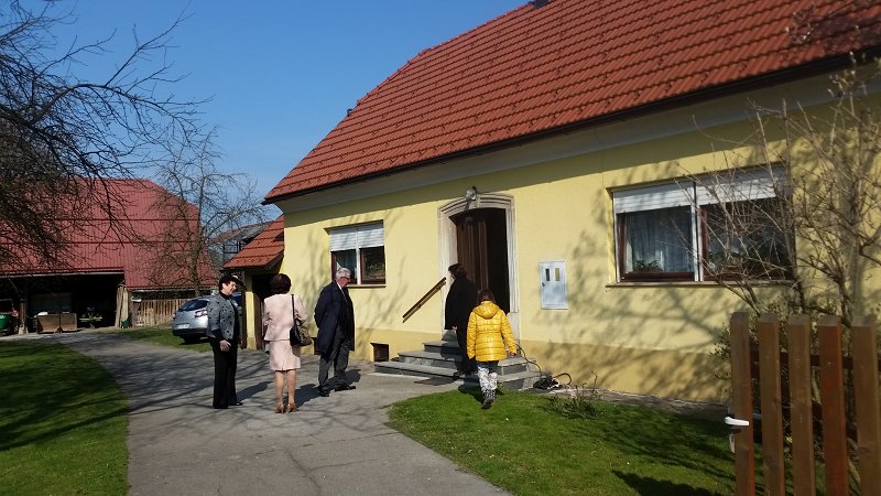 marec 2016 Rojstna hiša dr. Jožeta Toporišiča na Mostecu