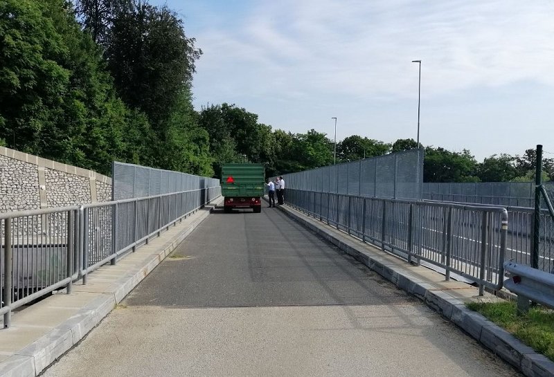 Preizkus obvozne trase čez Čatež ob Savi s traktorjem 2.jpg