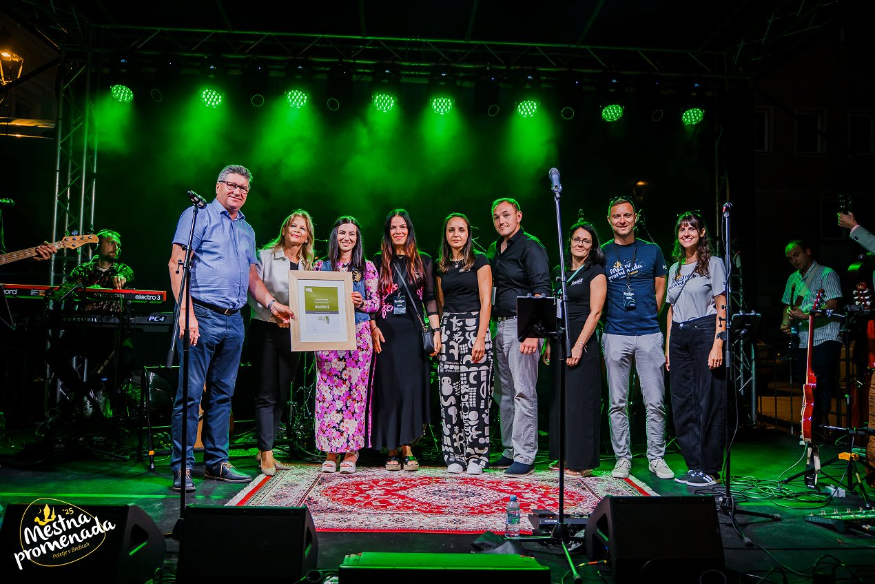 Maja Pak Olaj inZPTm Brežice, podelitev Slovenia Green Destination Platinum